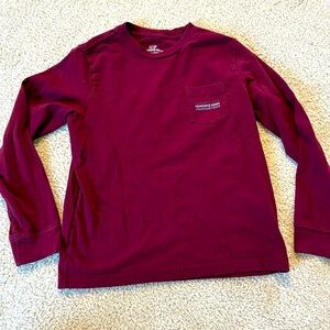 Boys Vineyard Vines Graphic Whale Long Sleeve Shirt, size 7